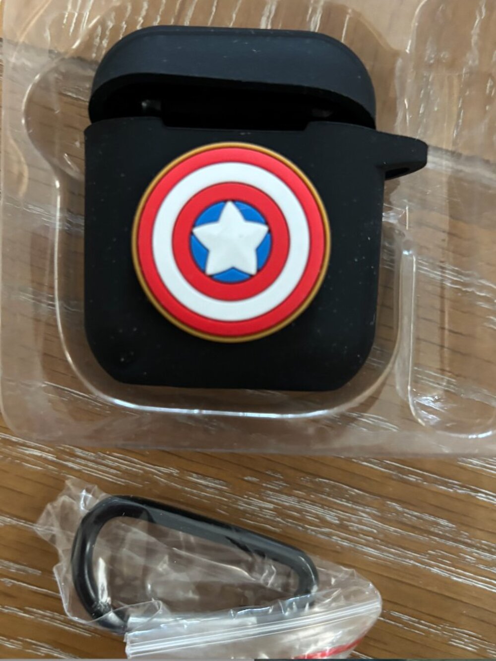 APPLE AIRPODS PRO CASE MARVEL CAPTAIN AMERICA SHIELD [BLACK]